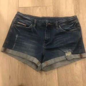 BlankNYC Distressed Denim Shorts